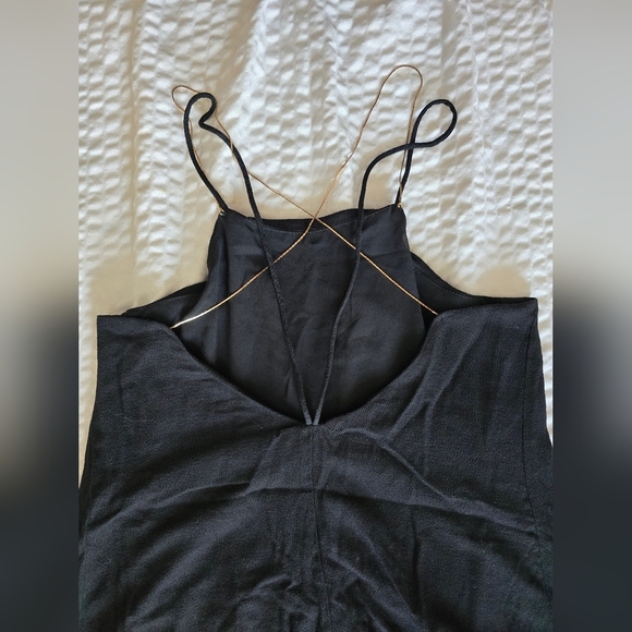 Mango Black Halter Sundress Cocktail - Picture 7 of 7